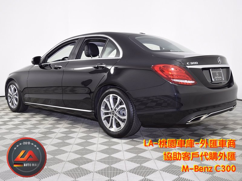 【台灣外匯車商推薦】​(最新賓士外匯車資訊懶人包) 代購外匯M-Benz C300 價格、配備、馬力、規格、油耗介紹，賓士C300 外匯車代購流程分享。LA-桃園車庫代購外匯2018 M-Benz C300 回台價格會划算嗎?