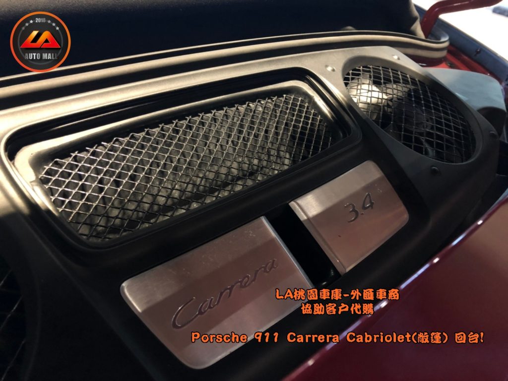 【台灣外匯車商推薦】​  LA-桃園車庫代購外匯 保時捷 Porsche 911 Carrera  敞篷回台價格會划算嗎? LA-桃園車庫是如何協助客戶從美國購車網站上挑選美規外匯車，並且代購回台灣呢?  購買外匯車有什麼保障及風險?  代購外匯 Porsche 911 Carrera 敞篷 價格、配備、馬力、規格、油耗介紹，  美國 保時捷 Porsche 911 Carrera 敞篷 外匯車代購回台流程分享。桃園、台北、新竹、北部地區有推薦的外匯車商嗎? LA桃園車庫是台灣Mobile01、PTT網友推薦的外匯車商之一!為什麼大家都要推薦LA-桃園車庫外匯車商代購外匯車呢?LA-桃園車庫評價又是如何？LA-桃園車庫是黑心車商嗎？
